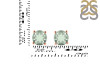 Green Amethyst Stud Earring GRA-RDE-1349.