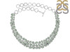 Green Amethyst Necklace GRA-RDN-108.