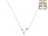 Pisces Zodiac Star Constellation Green Amethyst & White Topaz Necklace GRA-RDN-387.