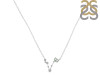 Pisces Zodiac Star Constellation Green Amethyst & White Topaz Necklace GRA-RDN-387.