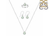  Green Amethyst Jewelry Set GRA-RDN-410-RDE-995-RDR-4028.