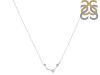 Aries Zodiac Star Constellation Green Amethyst & White Topaz Necklace GRA-RDN-488.