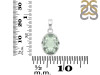 Green Amethyst Pendant GRA-RDP-471.
