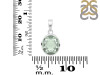 Green Amethyst Pendant GRA-RDP-737.