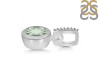 Green Amethyst & White Topaz Pendant GRA-RDP-742-CZ-LOOP.