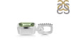 Green Amethyst & White Topaz Pendant GRA-RDP-955-CZ-LOOP.