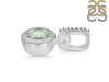 Green Amethyst & White Topaz Pendant GRA-RDP-960-CZ-LOOP.