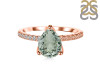Green Amethyst & White Topaz Ring GRA-RDR-2860.