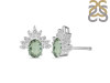 Green Amethyst & White Topaz Stud Earring GRA-RE-71.