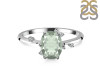 Green Amethyst & White Topaz Ring GRA-RR-318.