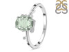 Green Amethyst & White Topaz Ring GRA-RR-318.