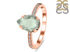 Green Amethyst & White Topaz Ring GRA-RR-344A.