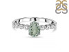 Green Amethyst & White Topaz Ring GRA-RR-419D.