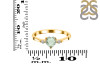 Green Amethyst & White Topaz Ring GRA-RR-425.