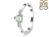 Green Amethyst & White Topaz Ring GRA-RR-425.