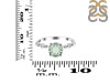Green Amethyst & White Topaz Ring GRA-RR-426.