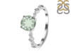 Green Amethyst & White Topaz Ring GRA-RR-426.