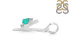 Green Onyx & White Topaz Alphabet Y Pendant GRO-RDA-25.