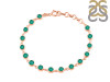 Green Onyx Bracelet GRO-RDB-118-CUT.