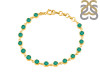 Green Onyx Bracelet GRO-RDB-118-CUT.