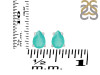 Green Onyx Stud Earring GRO-RDE-1174.