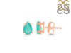 Green Onyx Stud Earring GRO-RDE-1174.