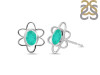Green Onyx Stud Earring GRO-RDE-12.