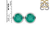 Green Onyx Stud Earring GRO-RDE-1433.