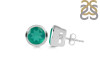 Green Onyx Stud Earring GRO-RDE-1433.