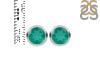 Green Onyx Stud Earring GRO-RDE-1243.