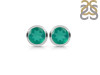 Green Onyx Stud Earring GRO-RDE-1243.