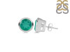 Green Onyx Stud Earring GRO-RDE-1243.