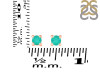 Green Onyx Stud Earring GRO-RDE-1293.