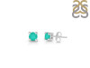 Green Onyx Stud Earring GRO-RDE-1293.