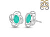 Green Onyx Stud Earring GRO-RDE-14.