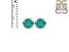 Green Onyx Stud Earring GRO-RDE-1375.
