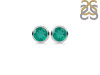 Green Onyx Stud Earring GRO-RDE-1426.