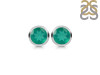Green Onyx Stud Earring GRO-RDE-1244.