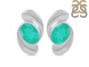 Green Onyx Stud Earring GRO-RDE-15.