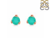 Green Onyx Stud Earring GRO-RDE-1517.