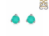 Green Onyx Stud Earring GRO-RDE-1517.