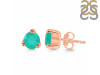 Green Onyx Stud Earring GRO-RDE-1517.