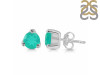 Green Onyx Stud Earring GRO-RDE-1517.