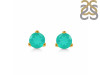 Green Onyx Stud Earring GRO-RDE-1564.