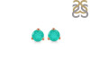 Green Onyx Stud Earring GRO-RDE-1566.