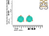 Green Onyx Stud Earring GRO-RDE-1566.