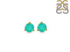 Green Onyx Stud Earring GRO-RDE-1566.
