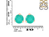 Green Onyx Stud Earring GRO-RDE-1570.