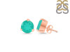 Green Onyx Stud Earring GRO-RDE-1570.