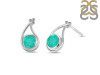 Green Onyx Stud Earring GRO-RDE-19.